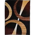 Home Dynamix Home Dynamix 769924369289 7 ft. 8 in. x 10 ft. 7 in. Premium Indus Area Rug - Ebony 769924369289